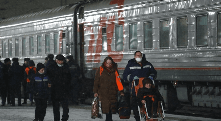 إجلاء المدنيين من جمهوريتي لوغانسك ودونيتسك