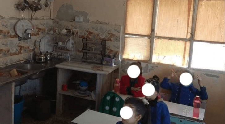 بعد صورة "مطبخ المدرسة" تحويل التعليم بالمدرسة للتناوب