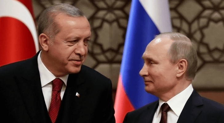 أردوغان يبلغ بوتين استعداد الرئيس الأوكراني للقائه في تركيا