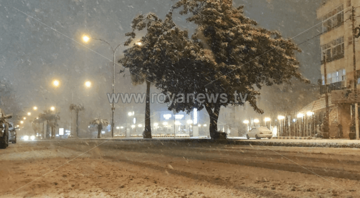 ثلوج في العاصمة عمان - أرشيفية