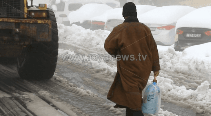 منخفض جوي يؤثر على الاردن