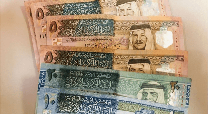 عملة ورقية أردنية - ارشيفية