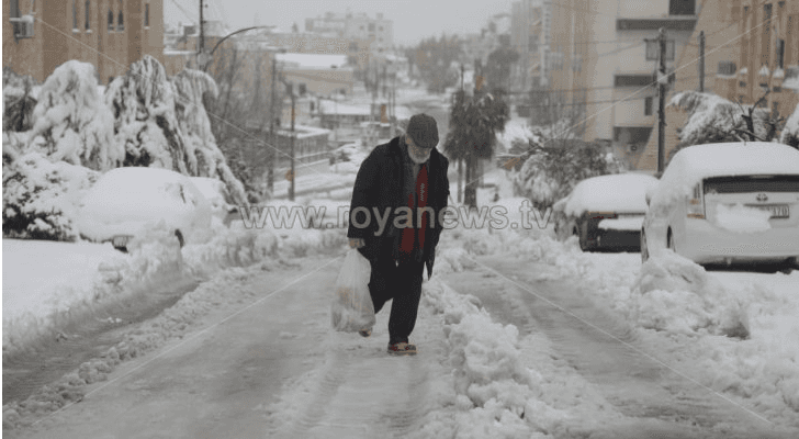 ثلوج في عمان - أرشيفية