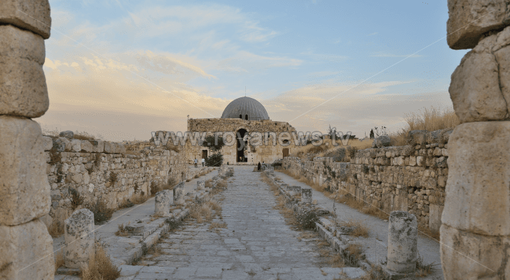 جبل القلعة في العاصمة عمان