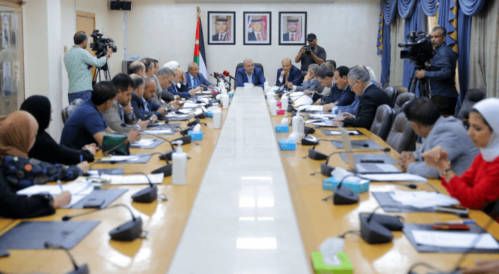 جانب من اجتماع اللجنة القانونية النيابية مع وزير العدل