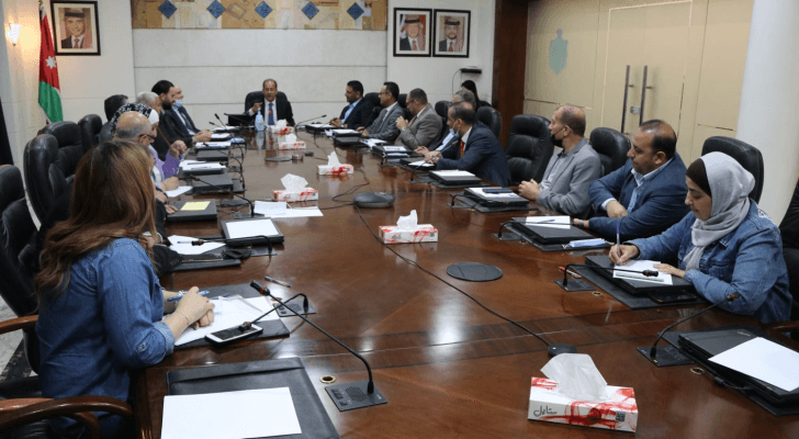 لقاء وزير الدولة لشؤون الإعلام فيصل الشبول بالناطقين الإعلاميين في الوزارات