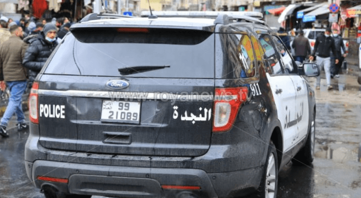 مركبة تابعة للأمن العام