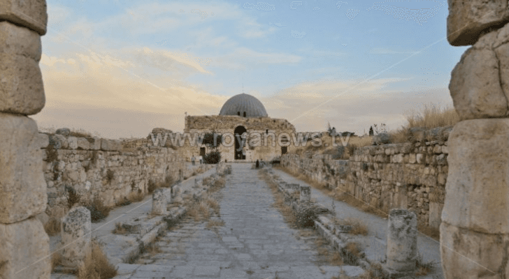 جبل القلعة في العاصمة عمان