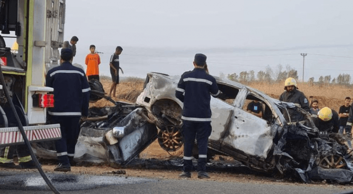 حادث سير في السعودية