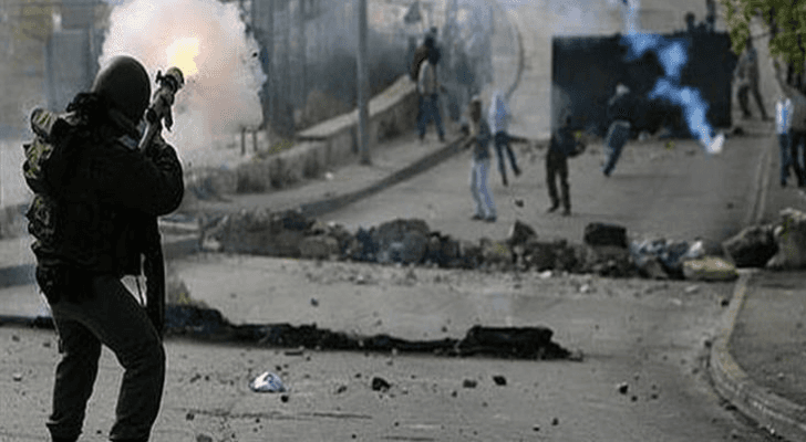صورة أرشيفية لمواجهات الفلسطينيين مع قوات الاحتلال
