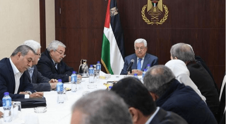 اجتماع سابق للجنة التنفيذية لمنظمة التحرير الفلسطينية