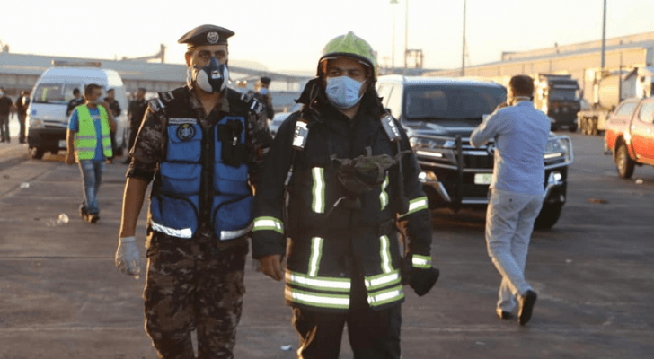الصورة من مكان الحادثة