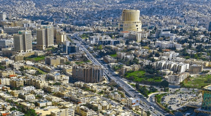 منظر عام للعاصمة عمان