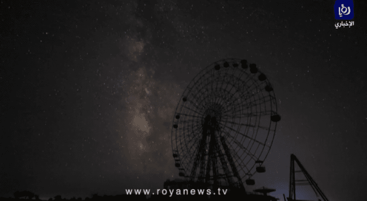 شريط درب التبانة في سماء حماة