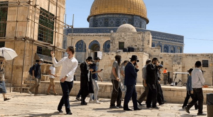 جانب من اقتحامات المتطرفين للمسجد الأقصى