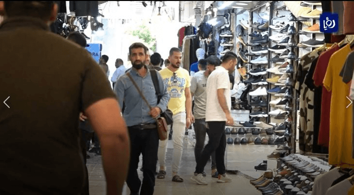 سوق في مدينة السليمانية بإقليم كردستان العراق