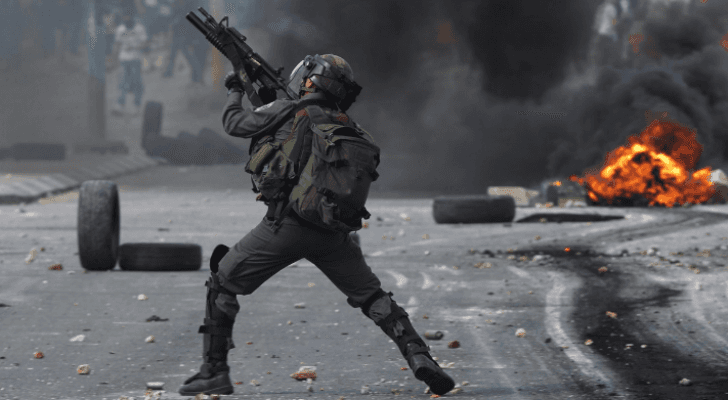 مواجهات بين الفلسطينيين وقوات الاحتلال