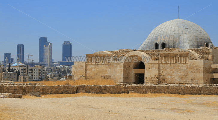 جبل القلعة في العاصمة عمان