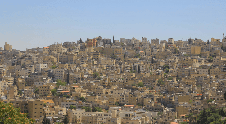 صورة عامة للعاصمة عمان