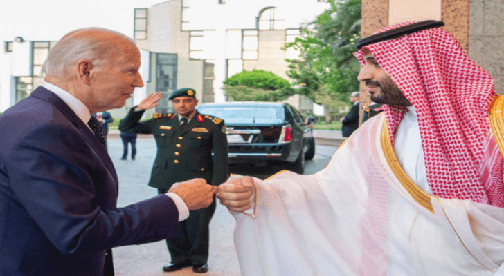 الرئيس الأمريكي جو بايدن والأمير محمد بن سلمان