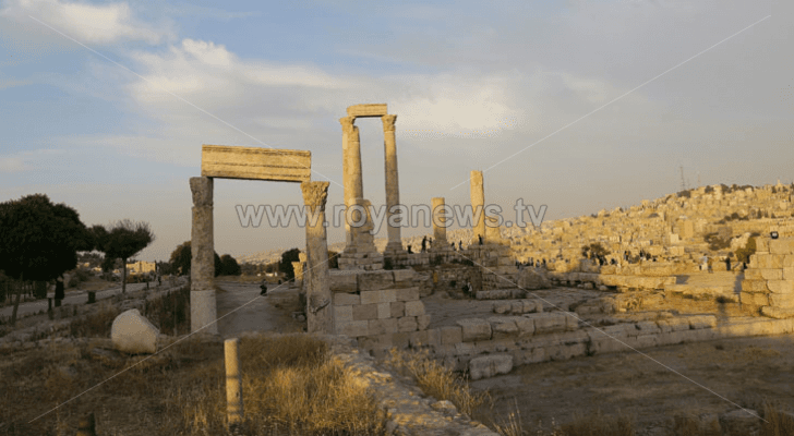 جبل القلعة في العاصمة عمان