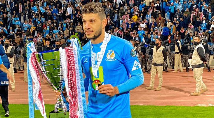 اللاعب محمد زريقات
