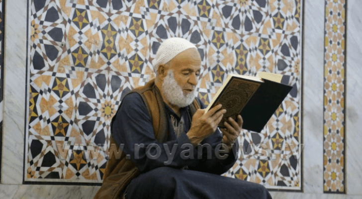 أحد مساجد العاصمة عمان