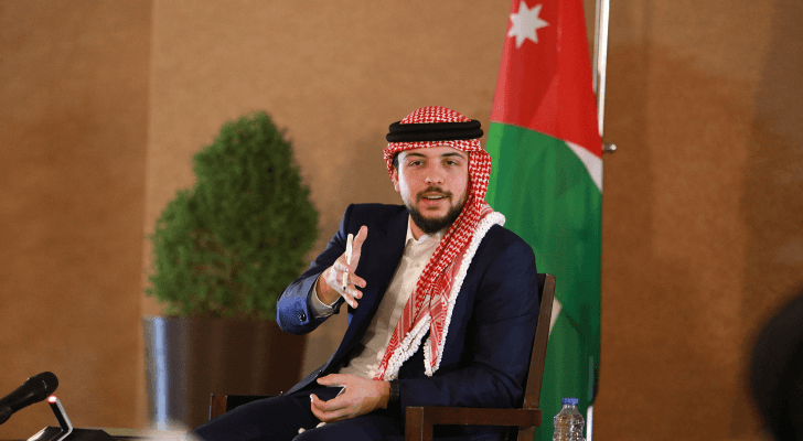 سمو الأمير الحسين بن عبد الله الثاني ولي العهد