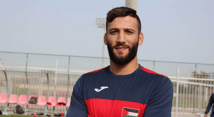 اللاعب الفلسطيني هشام قنبر
