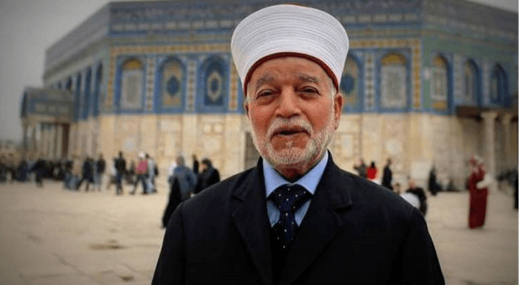 المفتي العام للقدس والديار الفلسطينية خطيب المسجد الأقصى المبارك الشيخ محمد حسين