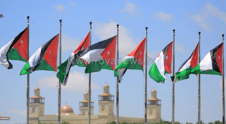 علم الأردن - ارشيفية