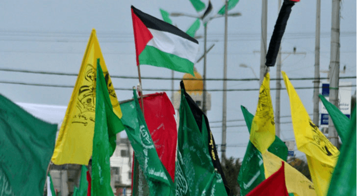 أعلام الفصائل الفلسطينية