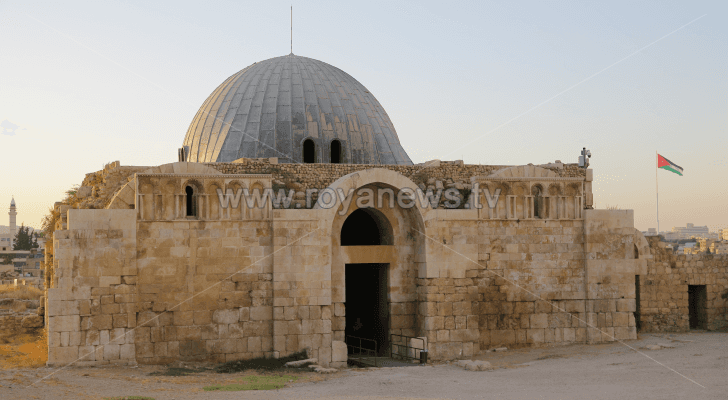 جبل القلعة في العاصمة عمان - ارشيفية