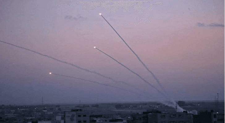 أرشفية للرشقات الصاروخية