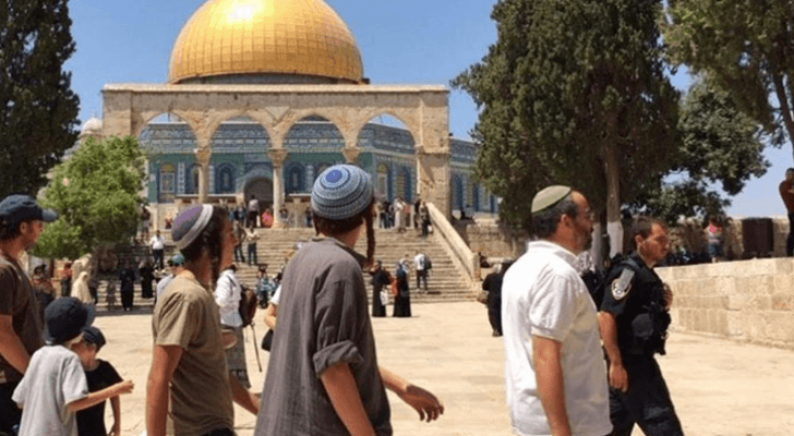 صورة أشريفية لقتحام مستوطنين للأقصى
