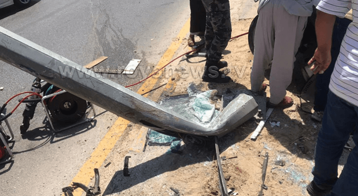 صورة من الحادث
