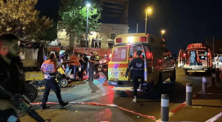 لحظة تنفيذ عملية القدس