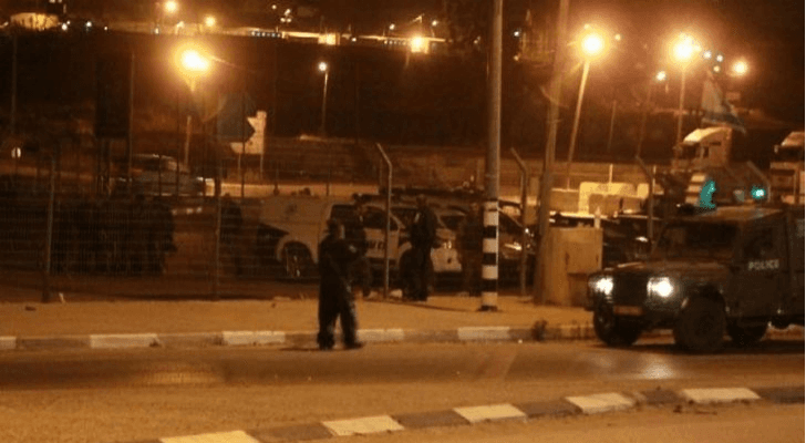صورة لدورية عسكرية تابعة للاحتلال الإسرائيلي