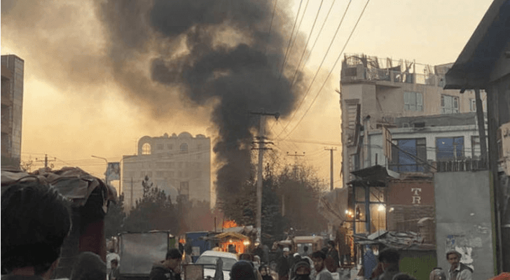 صورة أرشيفية لانفجار في العاصمة الإفغانية كابل