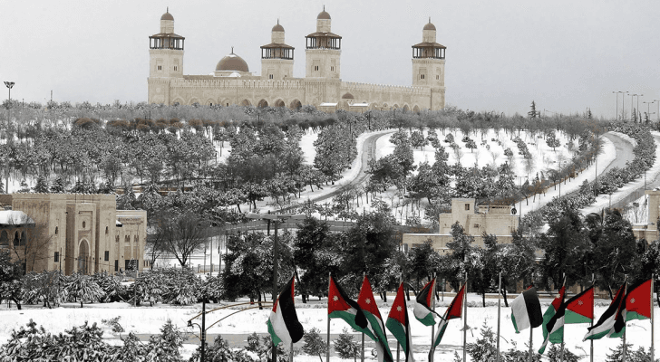ثلوج الأردن