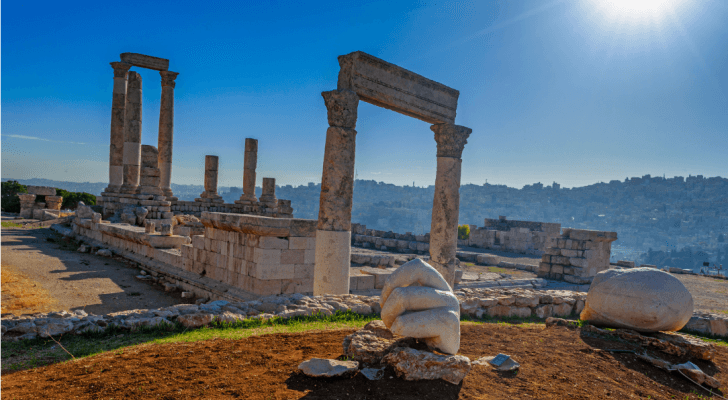 جبل القلعة في عمان