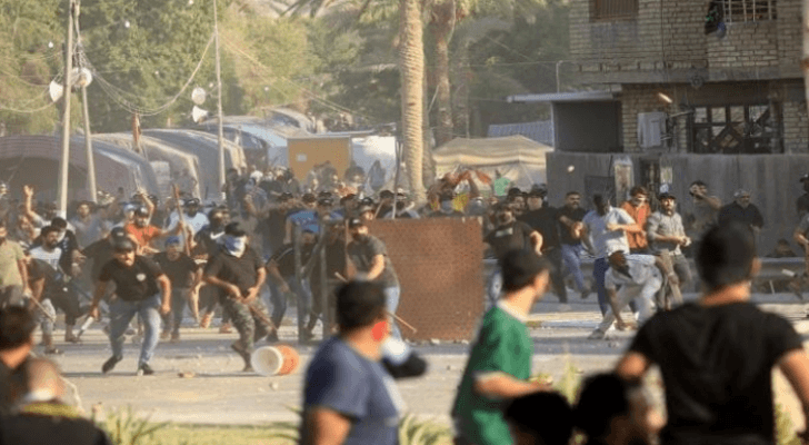 صورة من الاشتباكات في العراق