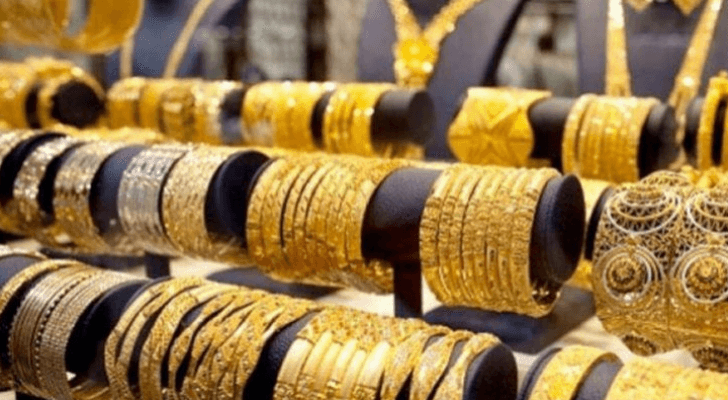معروضات من الذهب