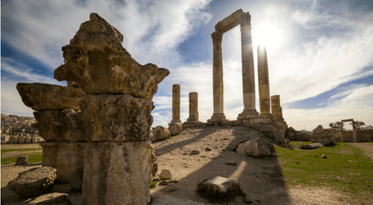 جبل القلعة في عمان