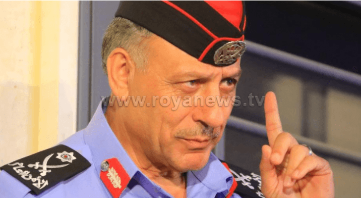 مدير الأمن العام اللواء عبيد الله المعايطة