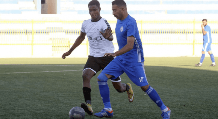 جانب من المباراة التي أقيمت السبت
