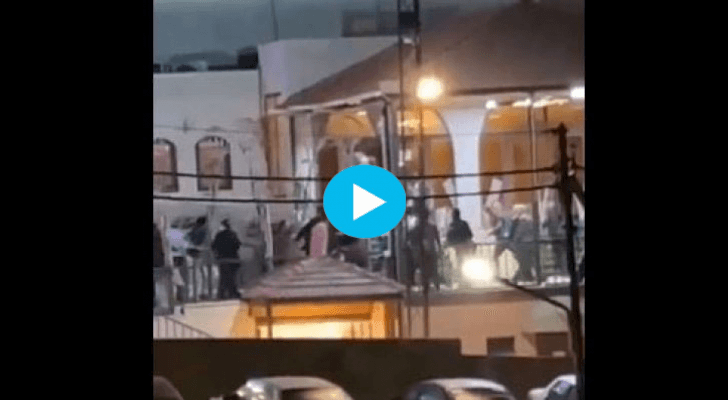 مشاجرة أمام قاعة مناسبات في عمان