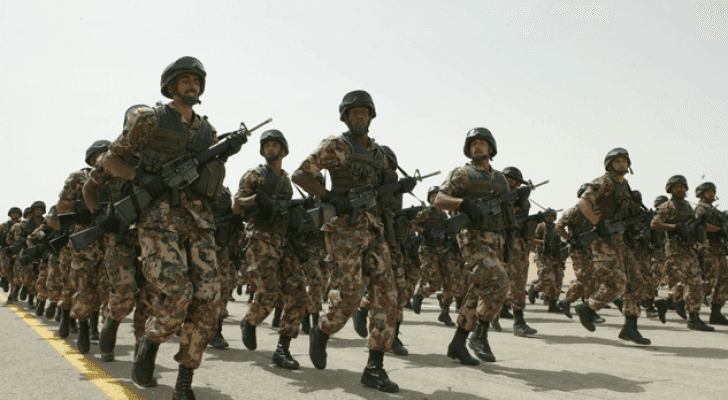 ضباط من القوات المسلحة الأردنية