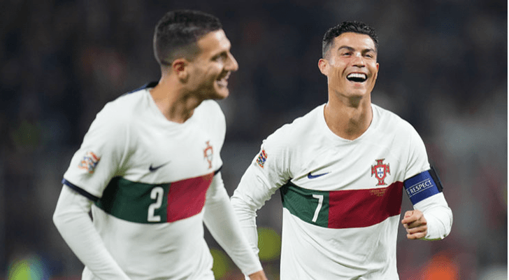 لاعبو المنتخب البرتغالي