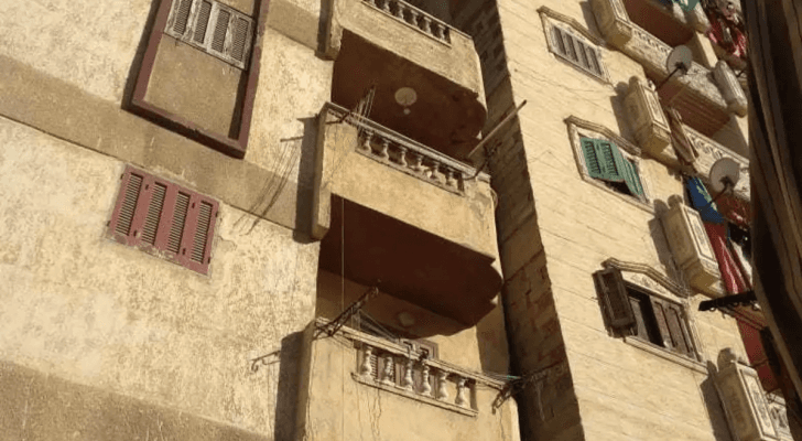 إحدى البنايات في مصر